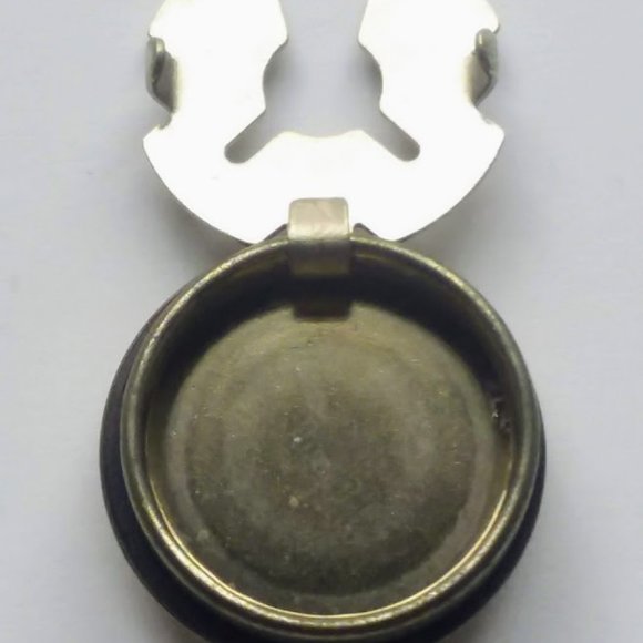 Lot of Navajo 2 Sterling Silver Earrings and 6 Button Covers Bear & Arrow - Picture 7 of 9